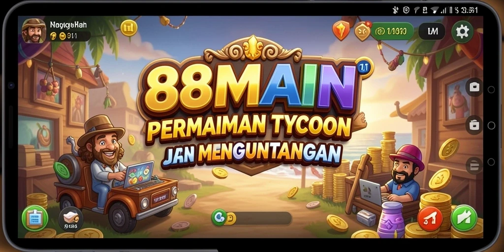 Tangkapan layar menunjukkan gameplay menarik di 88MAIN.