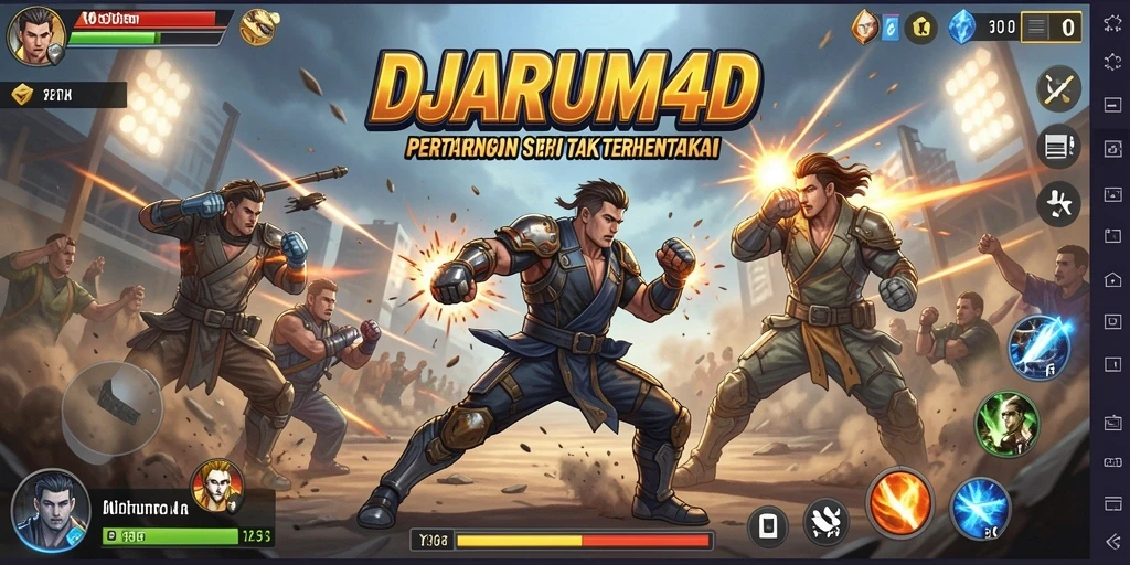 Tangkapan layar DJARUM4D menampilkan aksi permainan yang mendebarkan dan intens.