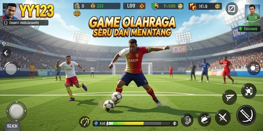 Tampilan gameplay YY123 yang menegangkan dan penuh aksi.